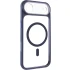 Чохол TPU GETMAN Moon Clear with MagSafe для Apple iPhone 17 Air (6.5") – Blue. Фото 2 з 6