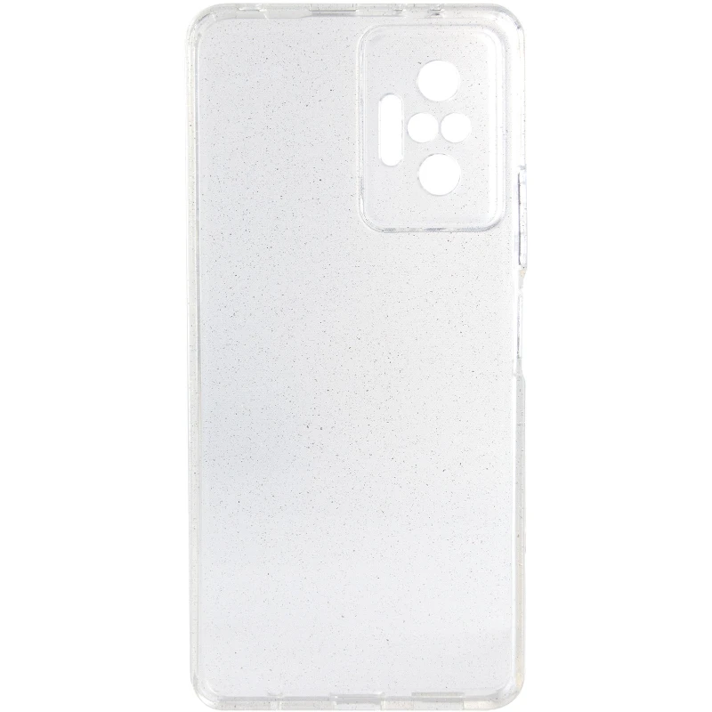 Блискучий силіконовий чохол на Xiaomi Redmi Note 12 4G – Clear. Фото 6 з 10