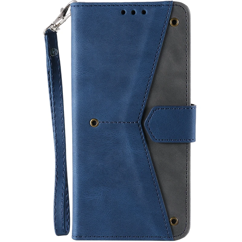 Шкіряний чохол-книжка Maverick Cover для Samsung Galaxy S26+ – Blue. Фото 1 з 5