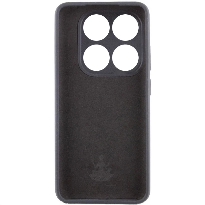 Чохол Silicone Case Lakshmi Premium з закритою камерою на Xiaomi 14T Pro – Чорний / Black. Фото 3 з 5