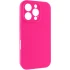 Чохол Silk Full Camera Protective (AA) NO LOGO для Apple iPhone 16 Pro – Рожевий / Barbie pink. Фото 1 з 7