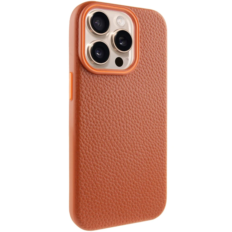 Чехол Syndee with MagSafe для Apple iPhone 14 Pro Max (6.7") – Brown. Фото 1 из 8