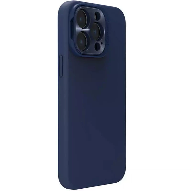 Чохол Nillkin Silicone LensWing Magnetic з закритою камерою на Apple iPhone 14 Pro (6.1") – Синій / Blue. Фото 2 з 8