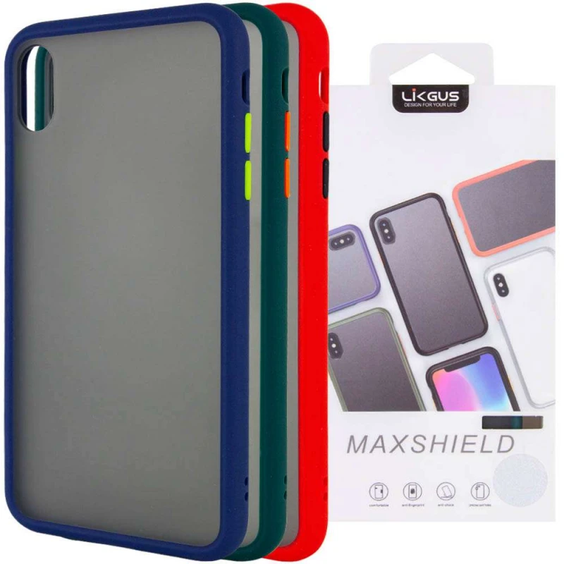 

Матовий чохол LikGus Maxshield на Apple iPhone XS Max (6.5")