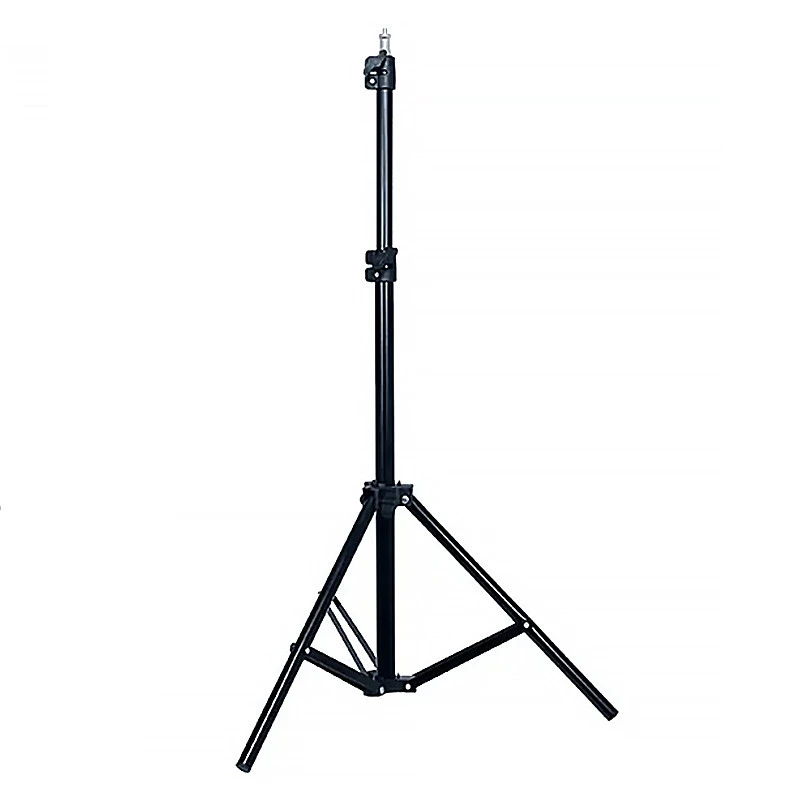 Кольцевая светодиодная LED лампа Arc Ring 10" + tripod 2.1m – Black. Фото 3 из 10