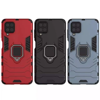 Протиударний чохол Transformer з кільцем на Samsung Galaxy A12 фото 1 Протиударний чохол Transformer з кільцем на Samsung Galaxy A12 фото 1 з 1