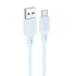 Дата кабель Borofone BX115 Lotto USB to Type-C 3A (1m) – Blue. Фото 1 з 6