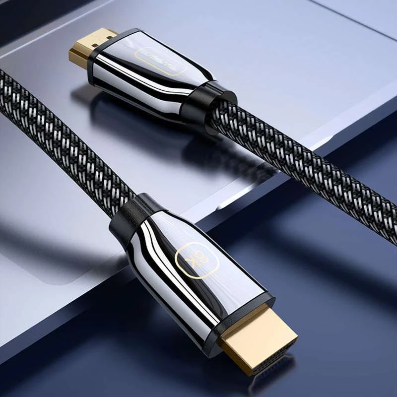 Дата кабель USAMS US-SJ499 U67 HDMI 8K Ultra HD to HDMI 2.1 (5m) – Чорний. Фото 4 з 5