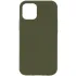 Чохол Silk Full Protective (AA) NO LOGO для Apple iPhone 13 Pro Max (6.7") – Зелений / Dark Olive. Фото 1 з 9