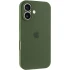 Чохол Silicone Case з захистом камери на Apple iPhone 17 (6.3") – Зелений / Dark Olive. Фото 1 з 3