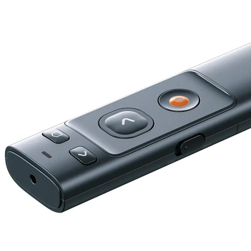 Лазерна указка Baseus Orange Dot Wireless Presenter (Red Laser) (WKCD) – Grey. Фото 2 з 6