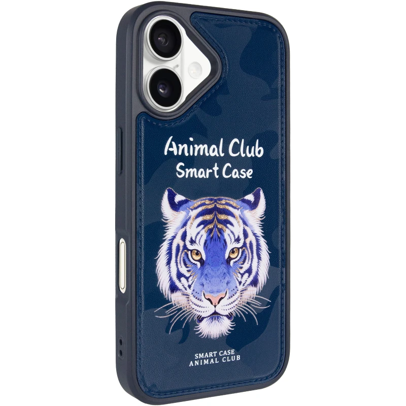 TPU+PC чехол Animal Club для Apple iPhone 17 (6.3") – Royal Blue. Фото 2 из 6
