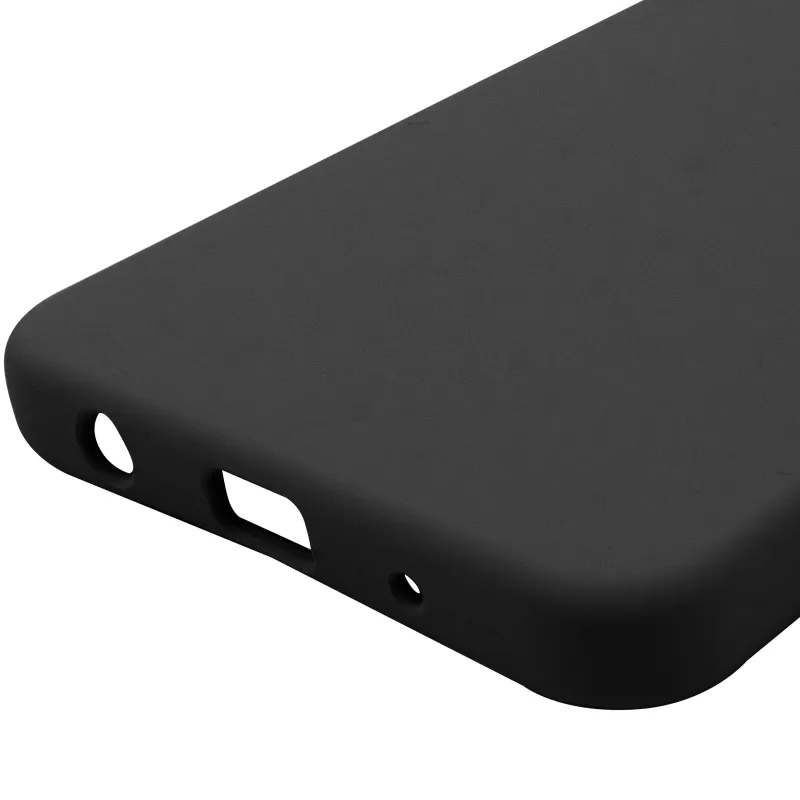 Чохол Silicone Case Lakshmi Premium із закритою камерою для Xiaomi Poco C71 – Чорний / Black. Фото 9 з 9