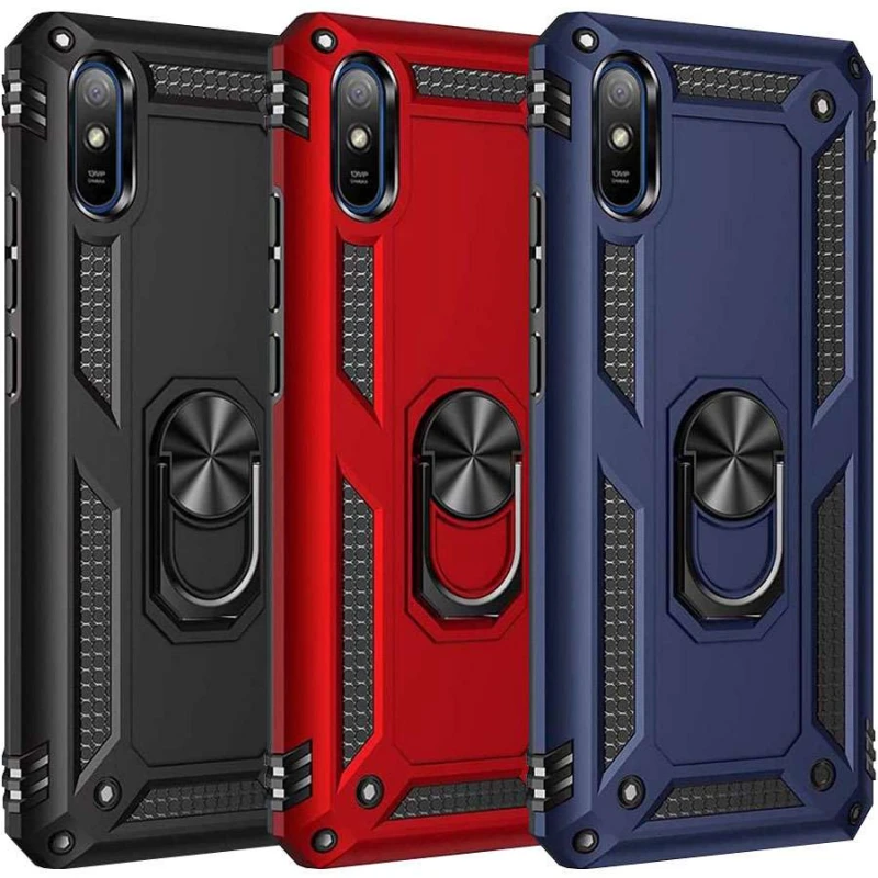 

Протиударний чохол Serge Ring з кільцем на Xiaomi Redmi 9A