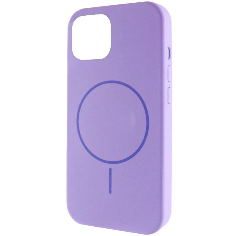 Чохол Silicone Armor Max no logo with MagSafe для Apple iPhone 11 Pro (5.8") – Бузковий / Dasheen. Фото 1 з 9