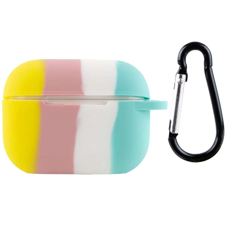 

Силиконовый футляр Colorfull для наушников AirPods Pro (Желтый / Бирюзовый), Жовтий / бірюзовий