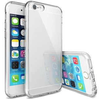Ультратонкий силіконовий чохол 1мм на Apple iPhone 6/6s (4.7") фото 1 з 2