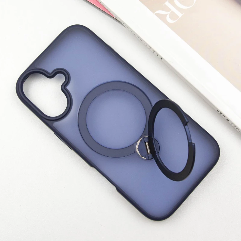 Чохол Ummi Colorful with MagSafe HQ Ring для Apple iPhone 16 – Dark Blue. Фото 3 з 8