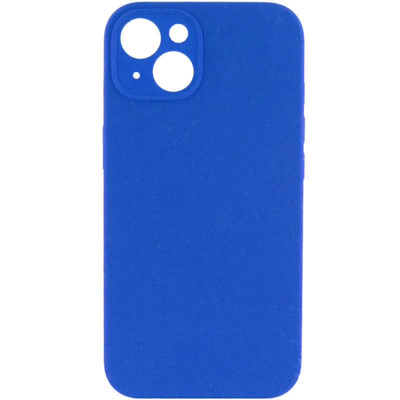 Чохол Silk Full Camera Protective (AA) NO LOGO для Apple iPhone 14 (6.1") – Синій / Capri Blue. Фото 1 з 1