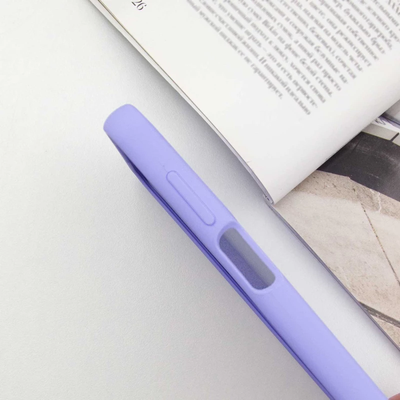 Чохол Silicone Case Lakshmi Premium L з закритою камерою на Samsung Galaxy A15 4G/5G – Бузковий / Dasheen. Фото 8 з 14