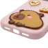 Чехол Labubu Toys для Apple iPhone 17 (6.3") – Capybara / Pink. Фото 6 из 6