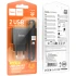 СЗУ Hoco C141A Smart 2.1A (2USB-A) + кабель USB to Lightning – Black. Фото 5 из 5