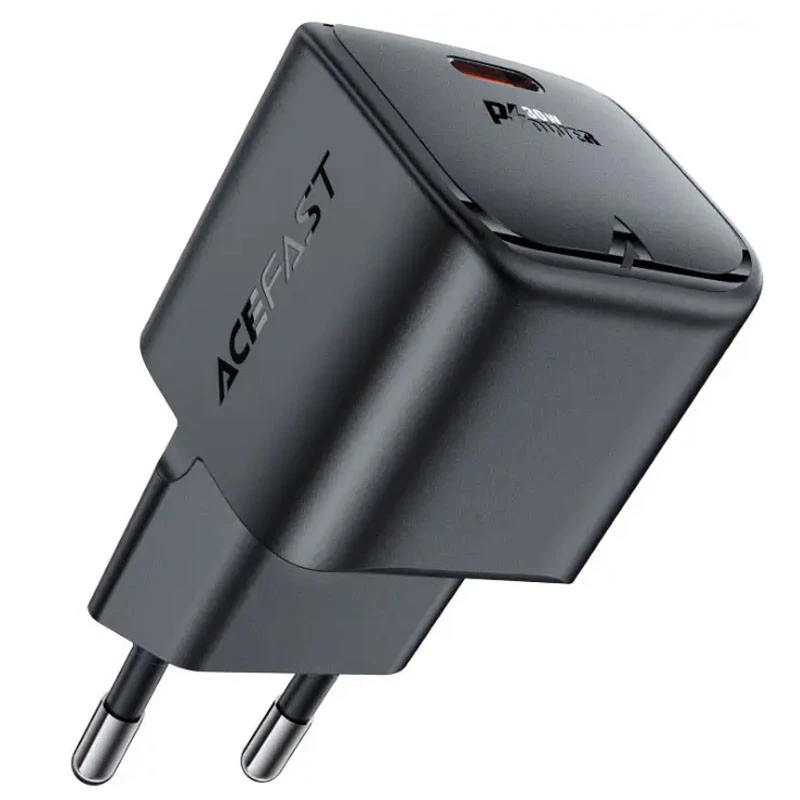 

СЗУ Acefast A77 mini PD30W GaN USB-C (Black)
