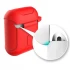 Силиконовый футляр Armor с карабином для Airpods – Красный. Фото 2 из 3