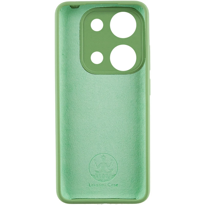 Чохол Silicone Case Lakshmi Premium із закритою камерою для Xiaomi Redmi Note 13 Pro 4G – М'ятний / Mint. Фото 2 з 3
