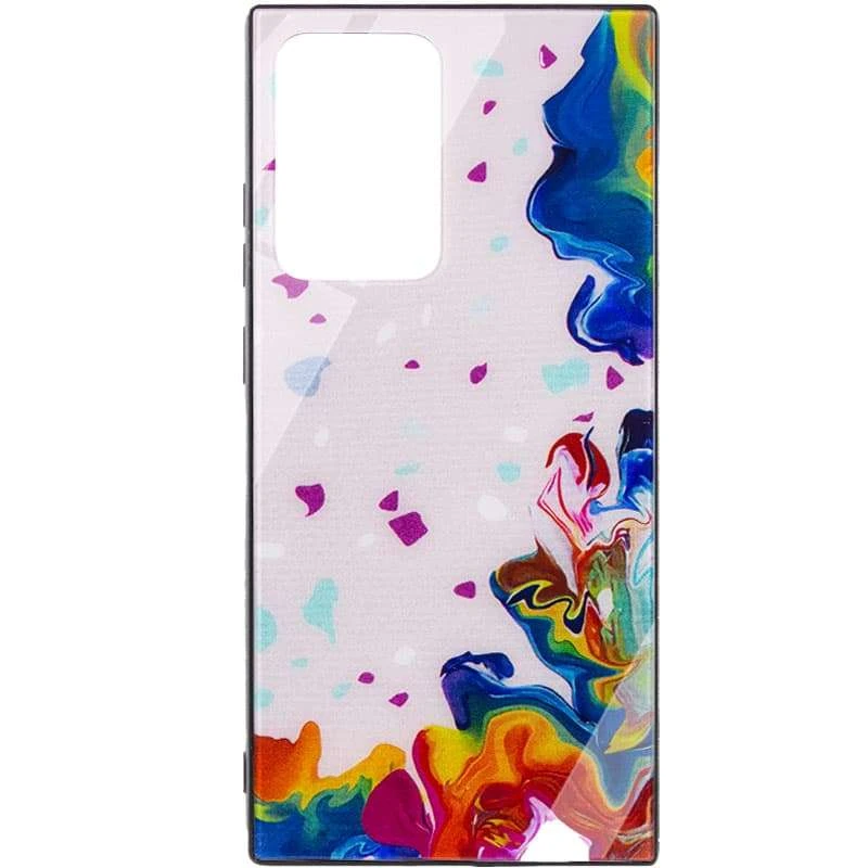 

Стеклянный чехол Diversity для Samsung Galaxy Note 20 Ultra (Stains multicolored)