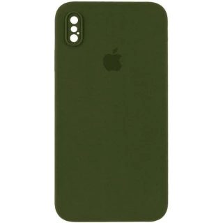Чохол Silicone Case Square з захистом камери на Apple iPhone XS (5.8") фото 1 з 1