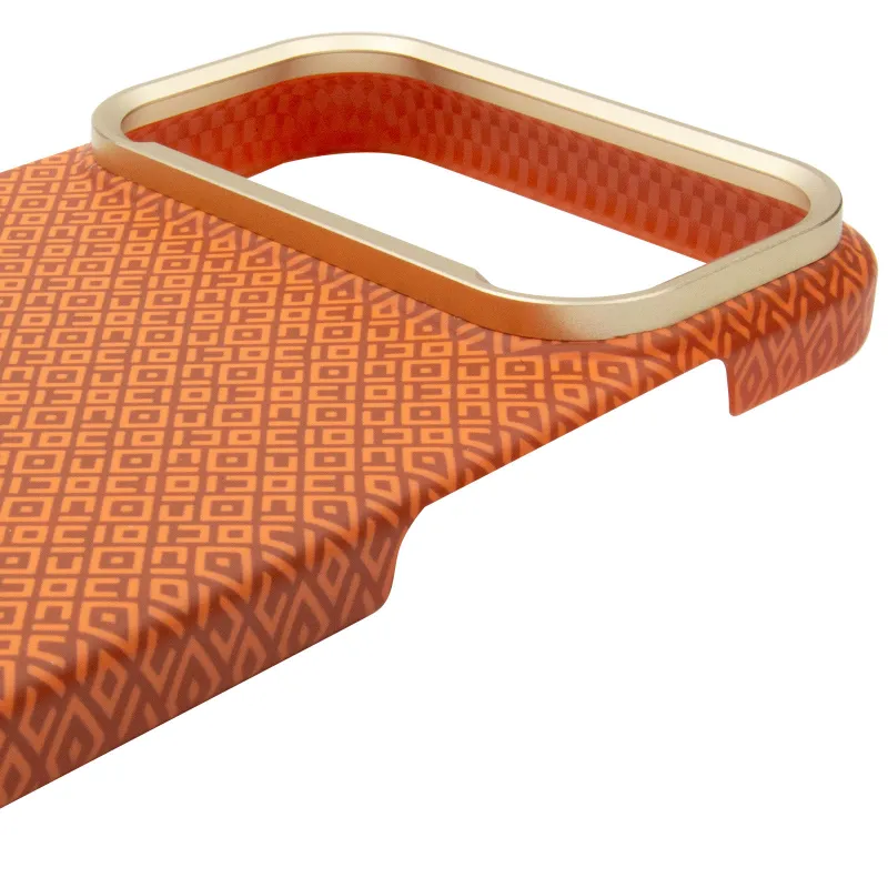 Чохол PC Sparta Slim Shield with Magnetic Fit для Apple iPhone 17 Pro (6.3") – Orange. Фото 6 з 7