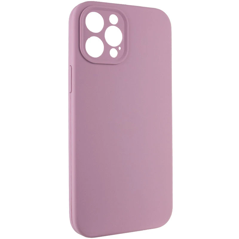 Чохол Silk Full Camera Protective (AA) NO LOGO для Apple iPhone 12 Pro (6.1") – Ліловий / Lilac Pride. Фото 2 з 5