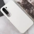 Шкіряний чохол Bonbon з металевими кнопками на Samsung Galaxy S23+ – Білий / White. Фото 5 з 6