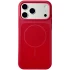 Чехол Silk Duo Color (AA) NO LOGO with Magnetic Fit для Apple iPhone 17 Pro Max (6.9") – Red. Фото 1 из 1