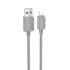 Дата кабель Hoco X113 Beneficio USB to Lightning (1m) – Gray. Фото 1 з 3