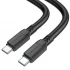 Дата кабель Borofone BX81 Type-C to Type-C 60W (1m) – Чорний. Фото 2 з 6