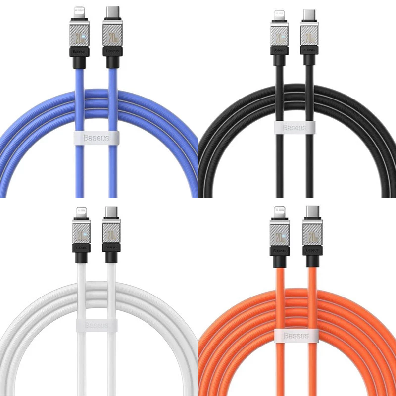 Дата кабель Baseus CoolPlay Series Type-C to Lightning 20W (1m) (CAKW00000) фото 1 з 1