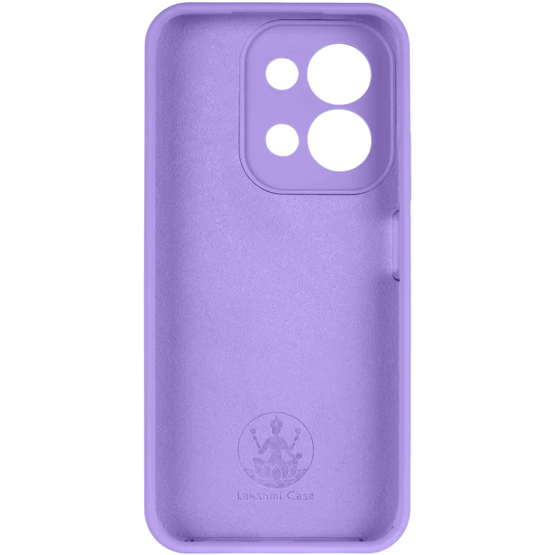 Чехол Silicone Case Lakshmi Premium з закритою камерою на Xiaomi Redmi 15C (Global) – Сиреневый / Dasheen. Фото 4 из 6