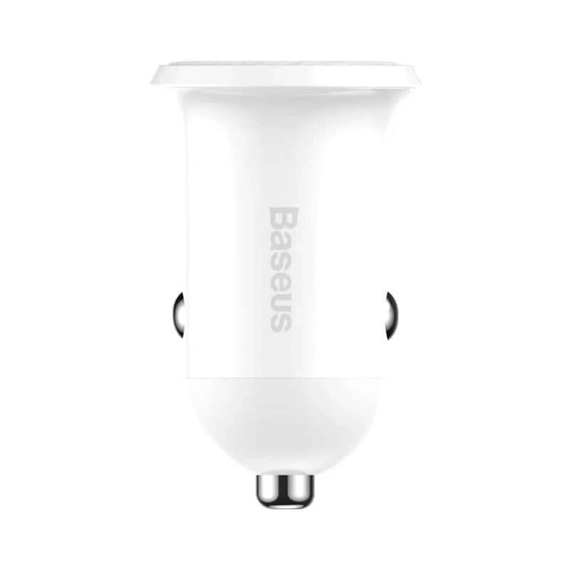 

АЗУ Baseus Grain Pro (2USB 4.8A) (Белый), Білий