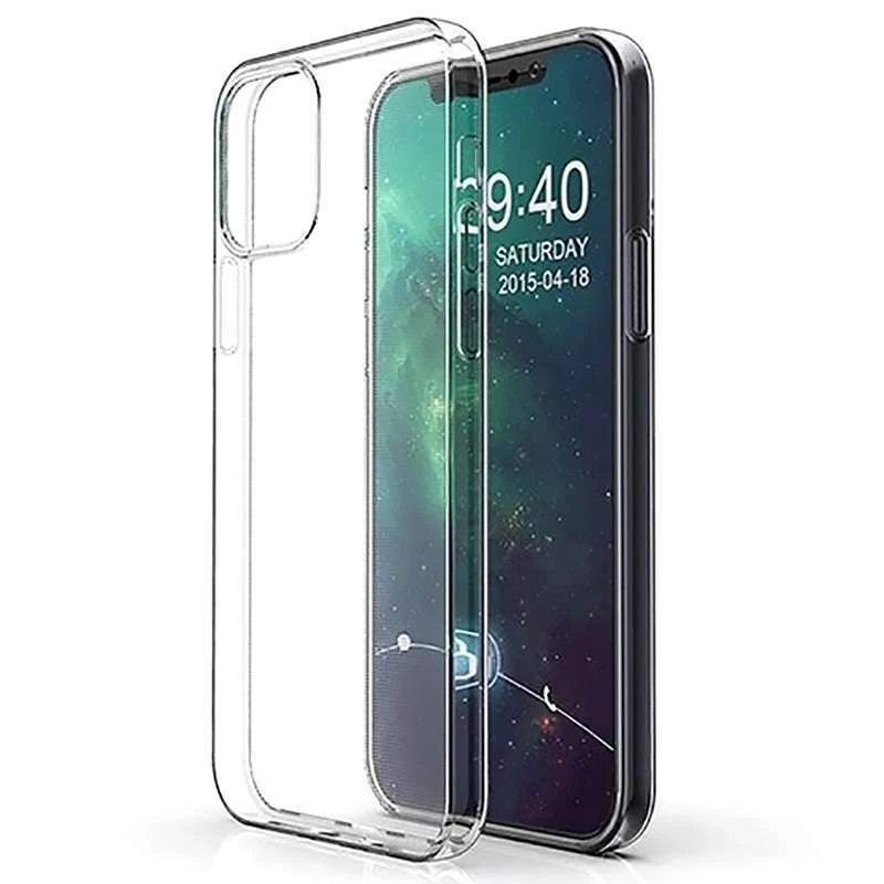 

Ультратонкий силиконовый чехол 2 мм для Apple iPhone 13 Pro (6.1") (Бесцветный (прозрачный)), Безбарвний (прозорий)