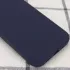 Чехол Silk Full Protective (AA) NO LOGO для Apple iPhone 13 mini (5.4") – Темно-синий / Midnight blue. Фото 2 из 2