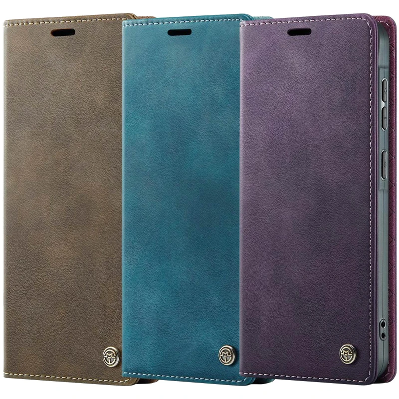 Кожаный чехол-книжка CaseMe Velvet Matte для Samsung Galaxy A56 5G фото 1 из 1
