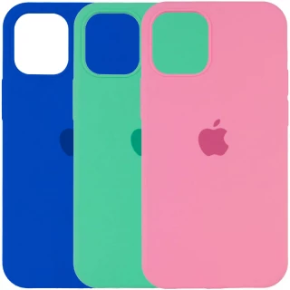 Чехол Silicone Case с закрытым низом для Apple iPhone 13 mini (5.4")