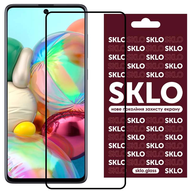 

Захисне скло SKLO 3D Samsung Galaxy M62 (Чорний)