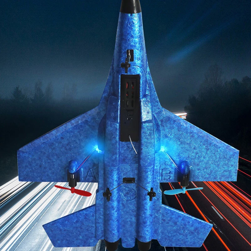 Літак на радіокеруванні SCHE HW33 New Foam – Blue. Фото 6 з 6