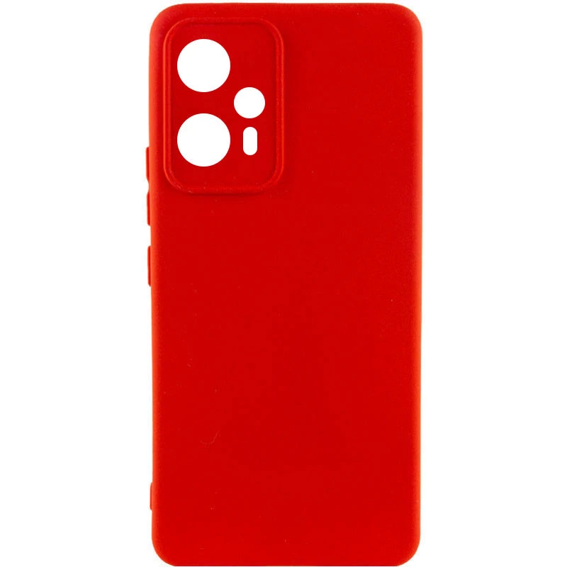 

Чехол Silicone Case Lakshmi с закрытой камерой для Xiaomi Poco F5 / Note 12 Turbo (Красный / Red), Червоний / red