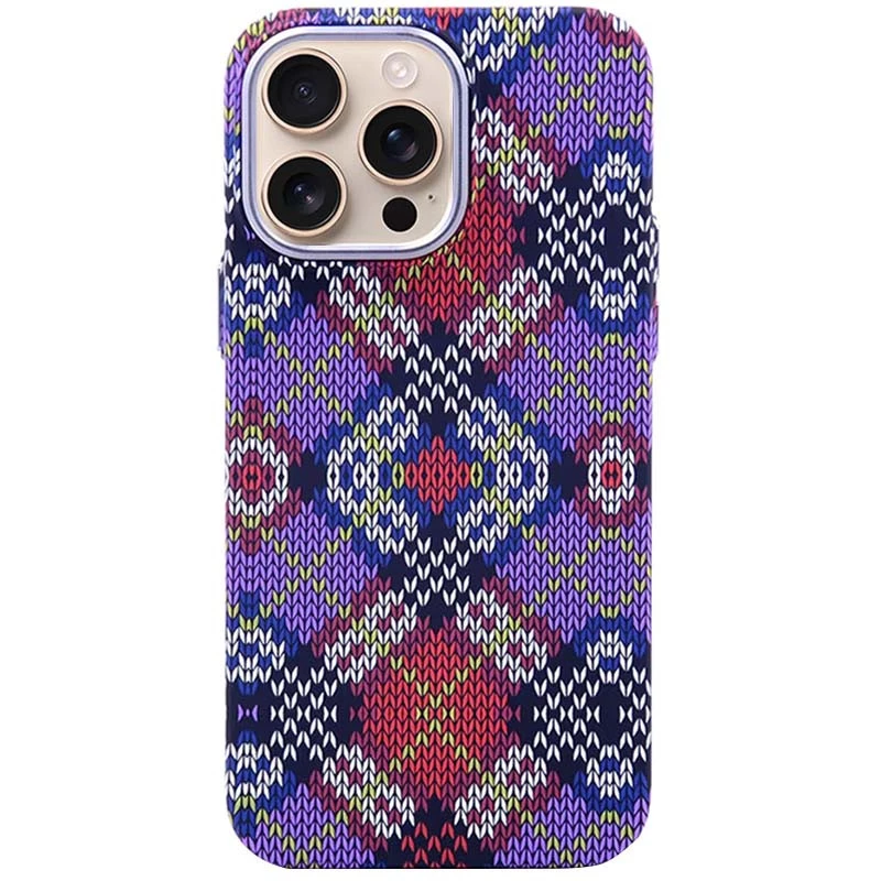 Пластикова накладка Neon Ornament with Magnetic Safe для Apple iPhone 13 Pro Max (6.7") – X-Orange. Фото 1 з 5