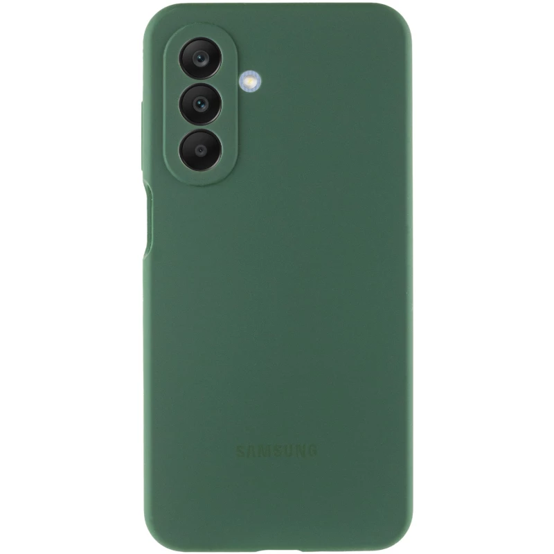 Чохол Silicone Case Lakshmi Premium L з закритою камерою на Samsung Galaxy A26 5G – Зелений / Cyprus Green. Фото 3 з 12