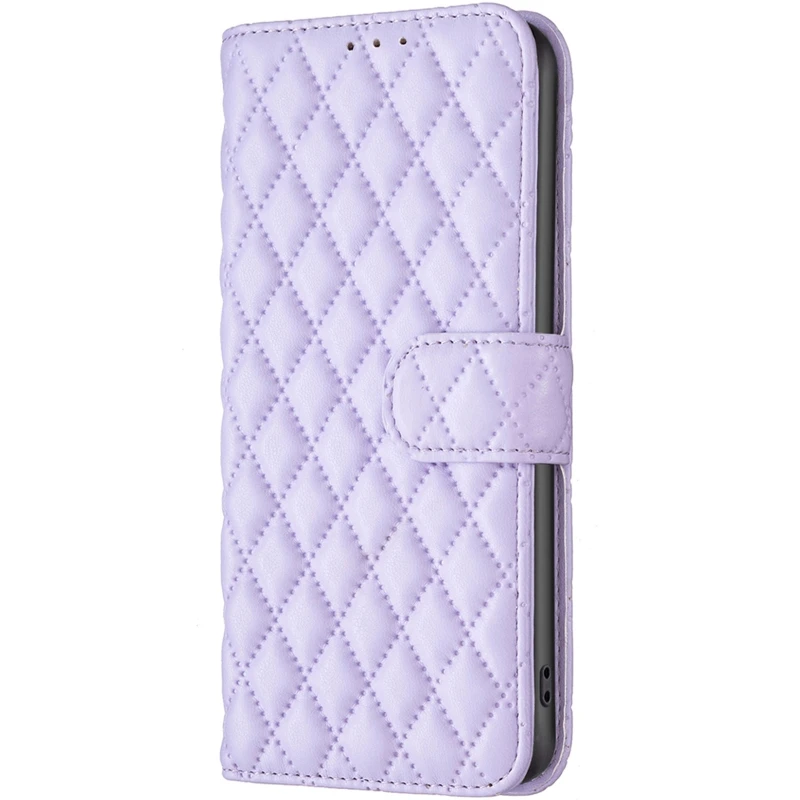 Кожаный чехол-книжка Sweet Line для Xiaomi Redmi Note 15 4G/5G (EU) – Purple. Фото 1 из 4